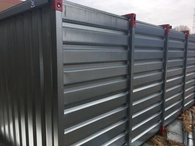 472096-7 Storage container galvanized sheet metal