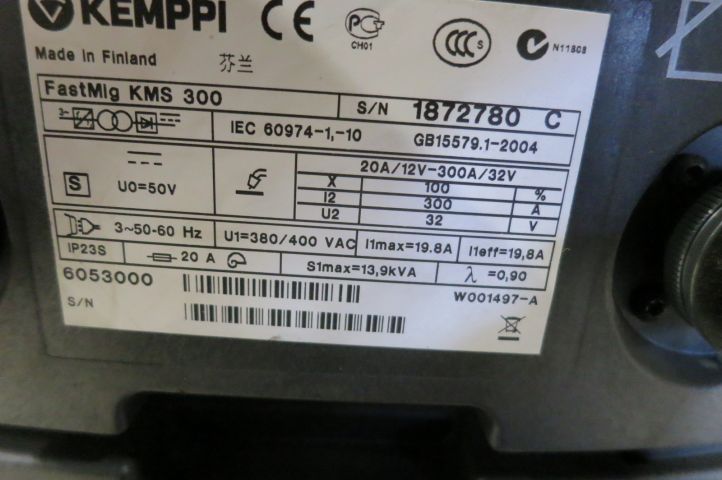 401728-11 Migwelder Kemppi Fastmig KMS 300 / synergy