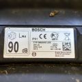 472279-5 Bosch battery lawn mower Rotak 37Li – with battery and charger, key is missing!