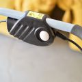 472279-6 Bosch battery lawn mower Rotak 37Li – with battery and charger, key is missing!