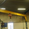 463760-1 Wall swing crane incl. Telfer 250 kg 5 m