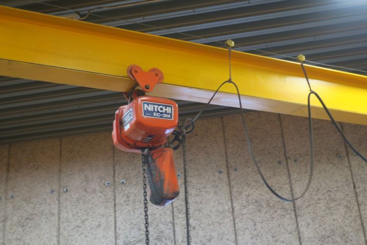 463760-2 Wall swing crane incl. Telfer 250 kg 5 m