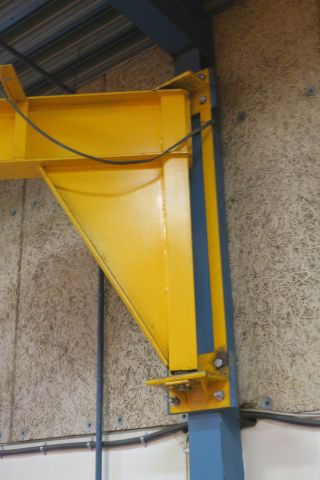 463760-3 Wall swing crane incl. Telfer 250 kg 5 m