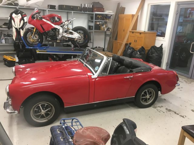 472656-1 MG Midget MK3 1275 RWA -1974