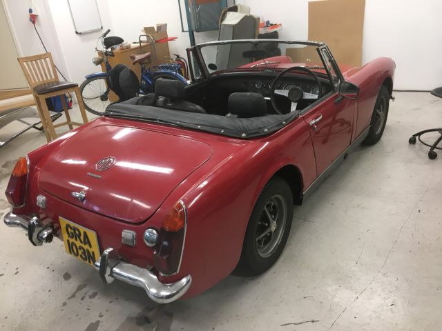 472656-3 MG Midget MK3 1275 RWA -1974