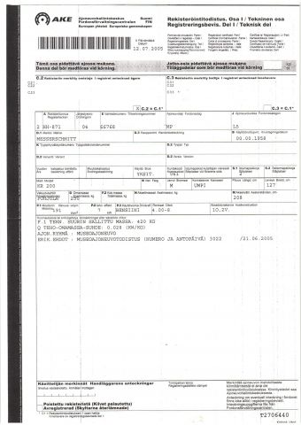 471544-12 Messerschmitt KR200
