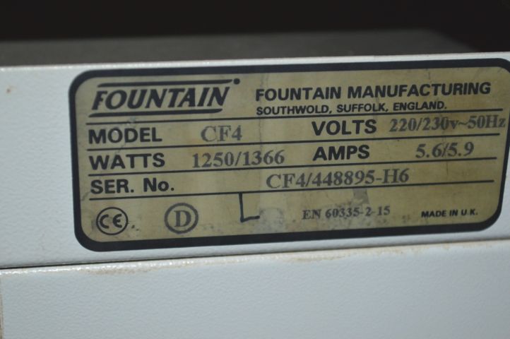 472942-4 Hot Beverage Machine, Fountain, model CF4