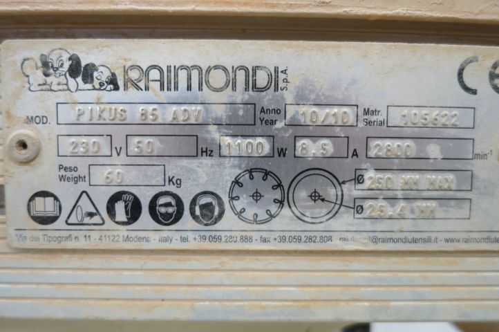 401810-4 Stone cutter Raimondi Pikus 85 ADV