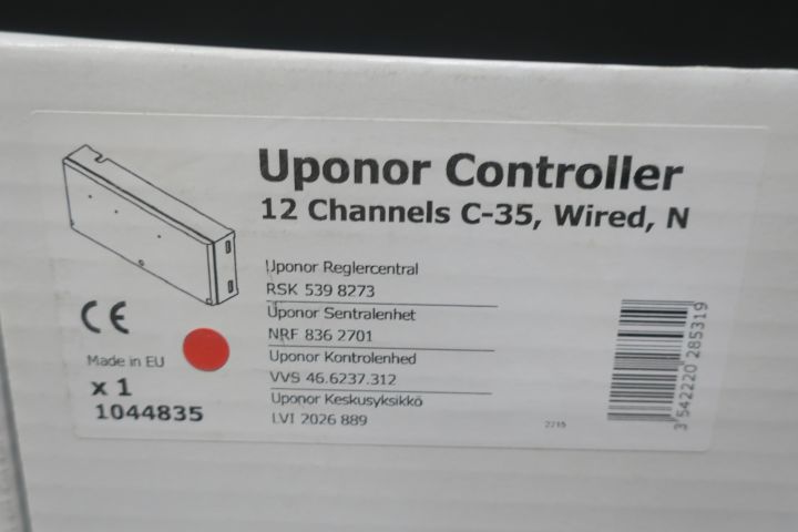 463864-2 Control Center Uponor Controller 12 Channel C-35