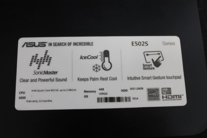 454542-4 Asus Laptop E502S