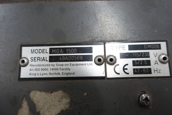 472999-6 Exhaust Meter SUN MGA 1500