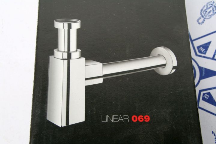 474806-1 1 pc. Sifon for sink, 1 "1/4, chrome. Valpra Linear 069. Unused