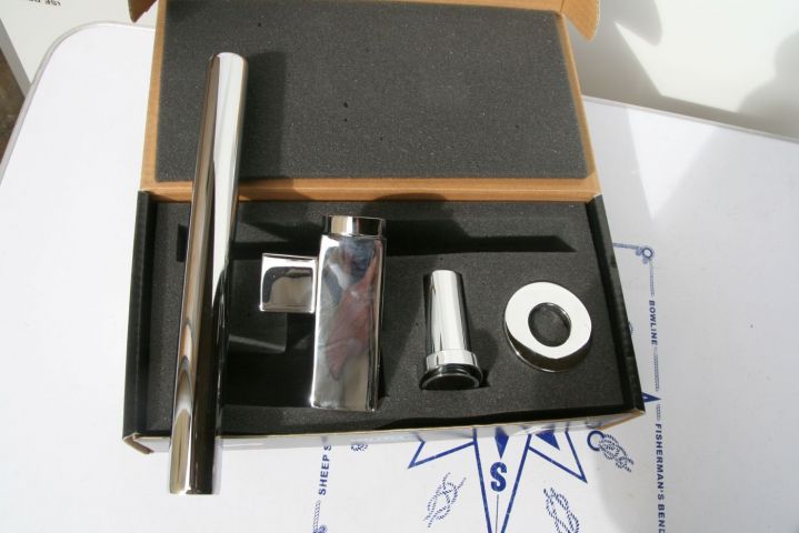 474806-3 1 pc. Sifon for sink, 1 "1/4, chrome. Valpra Linear 069. Unused