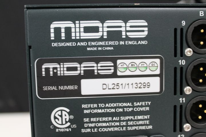 454184-5 Midas DL251 Stagebox