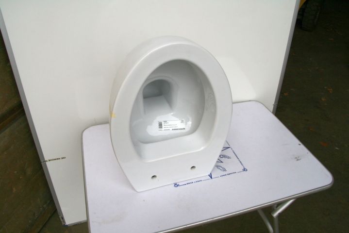 474816-1 Wall-mounted WC. GSI, Italy. Model Modo Wall-Hung WC 51. Unused