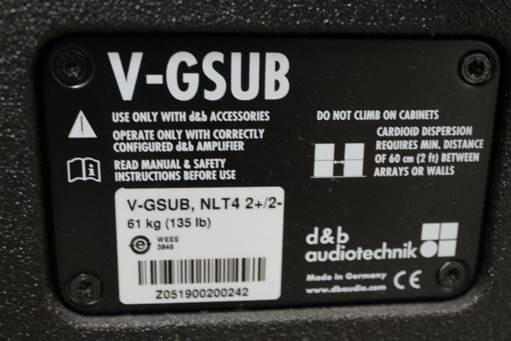 454188-7 2 pcs D & B V-GSUB Base boxes