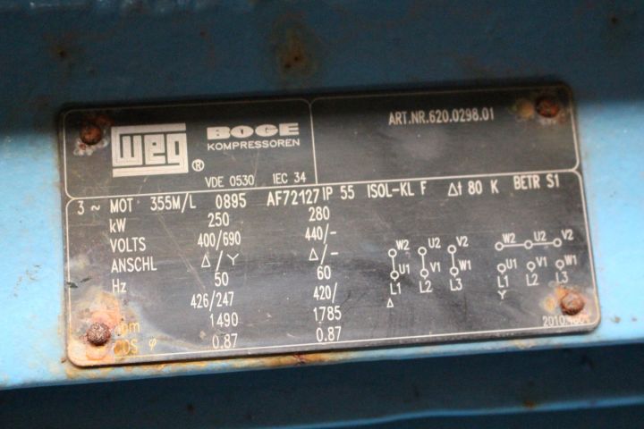 473823-5 Electric Motor WEG (250kW)