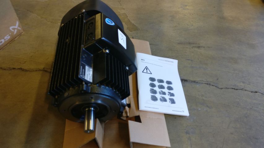 476161-5 Grundfos 2.2kW pump motor (unused)