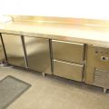 476780-1 Stainless steel refrigerator Fahostec with 5 compartments