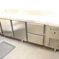 476780-2 Stainless steel refrigerator Fahostec with 5 compartments