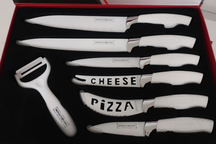476922-1 2 pcs 6-piece Knife Set from Royalty Line - Free Shipping