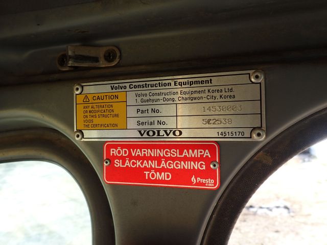 453039-100 Volvo EC180B