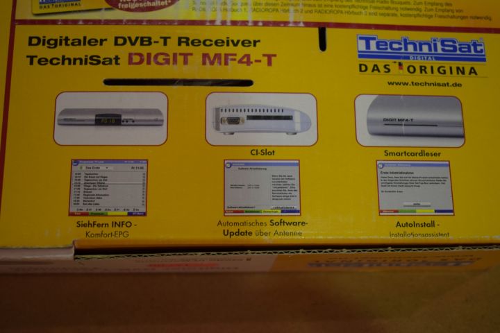 477051-9 Technisat Digit MF4-T DVB-T Digital TV Tuner with Card Slot