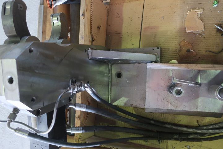 410371-7 Hydraulchuck, stödlager, chuckar Okuma