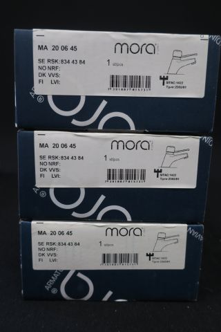 475449-2 3 wash basin mixer Mora ESS 10