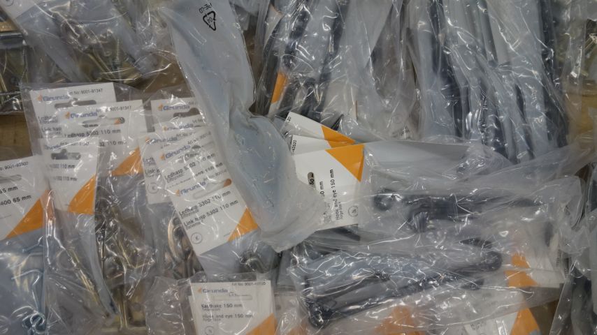 476227-6 Ledhaspar, grindklink, kasthake etc.