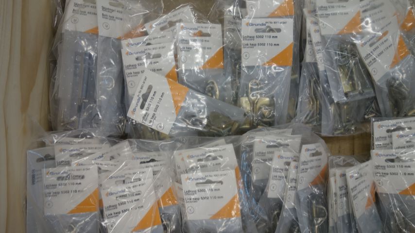 476227-9 Ledhaspar, grindklink, kasthake etc.