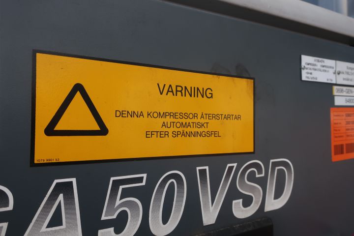 410379-7 Atlas Copco GA50 VSD, N-drive