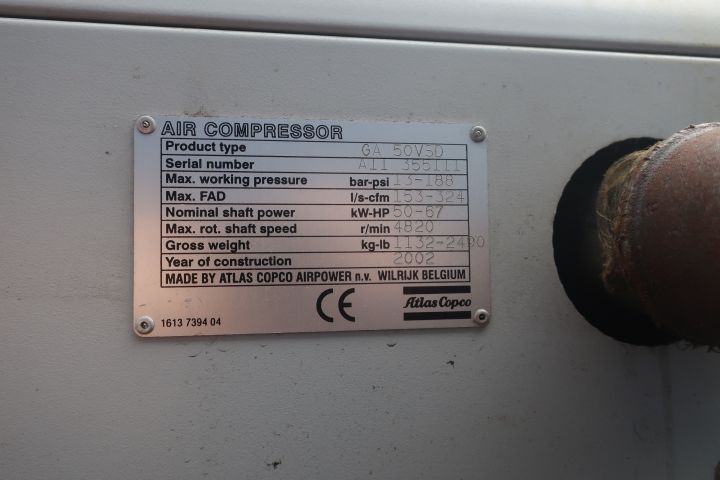 410379-8 Atlas Copco GA50 VSD, N-drive