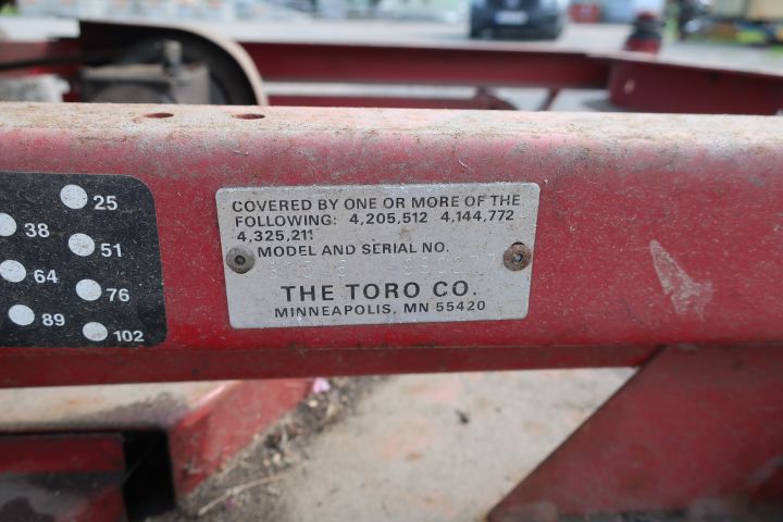 478279-14 Lawn mower Toro Groundmaster 120 (Rep. Object)