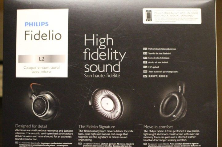 454356-4 Philips Fidelio L2 Headphones