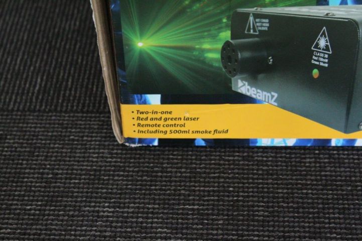 455488-3 Smoke machine Beamz S700-LS