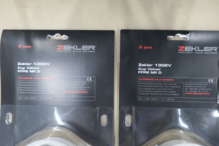 478588-5 Protective masks and ear sockets Zekler