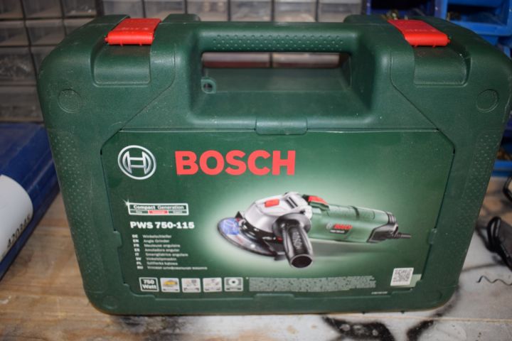420347-3 Angle grinder Bosch PWS 750-115