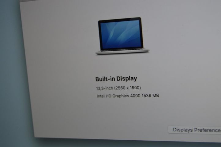 419684-3 MacBook Pro 13 inch (late 2012)