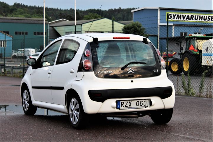 433665-4 Citroën C1 5-door 1.0 Automatic, 69hp, 2012