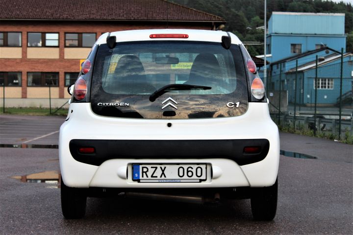 433665-5 Citroën C1 5-door 1.0 Automatic, 69hp, 2012