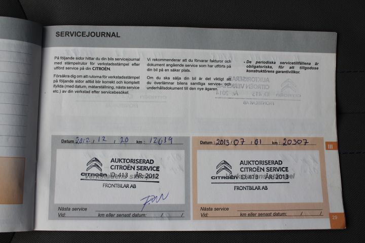 433665-33 Citroën C1 5-door 1.0 Automatic, 69hp, 2012