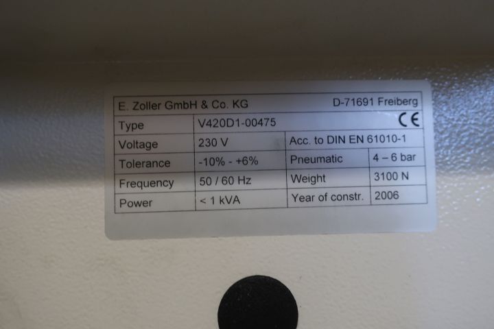 470774-11 Pre-setting device Zoller Venturion 500