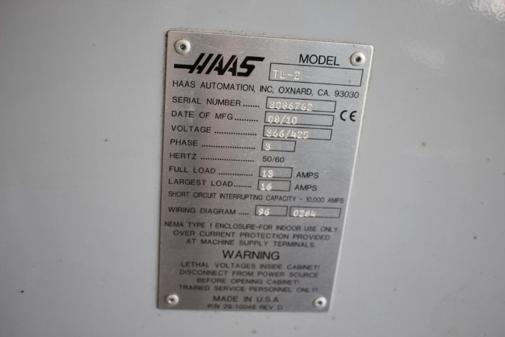 482906-12 CNC-svarv HAAS TL2 -10 (Göteborg)