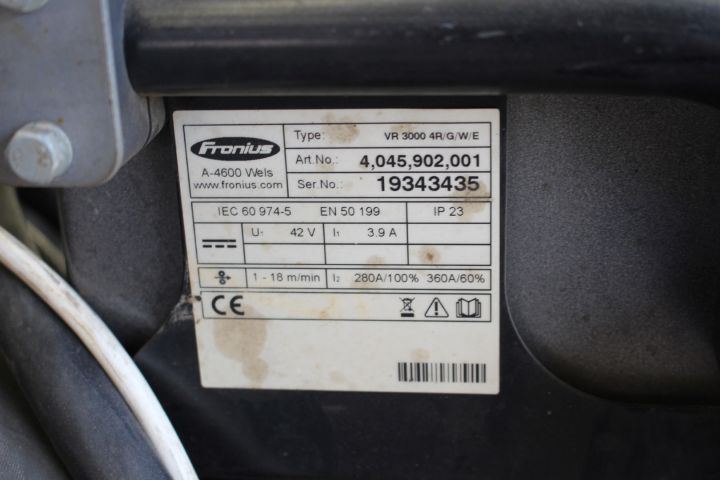 482931-10 Vattenkyld MIG-svets Fronius Vario Synergic 5000