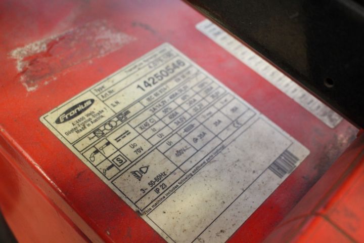 482933-5 Water-cooled MIG welding Fronius Vario Synergic 4000