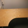 469440-3 Desk, raised and lowered, efg