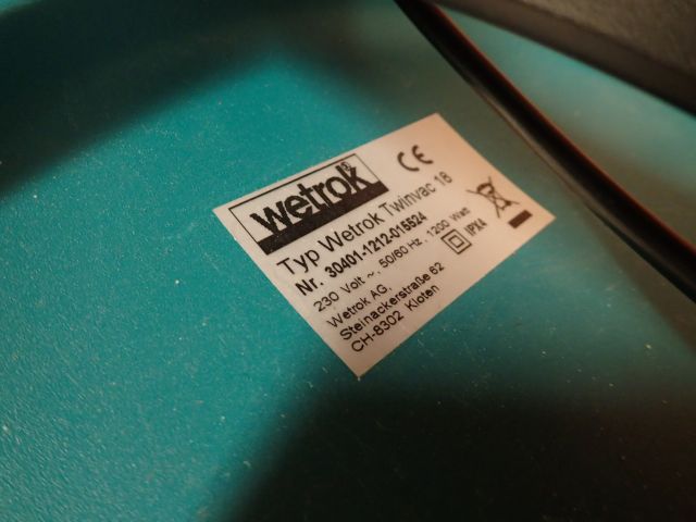 453189-8 Vacuum Cleaner Wetrok Twinvac 18