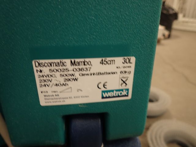 453196-17 Machine Wetrok Mambo