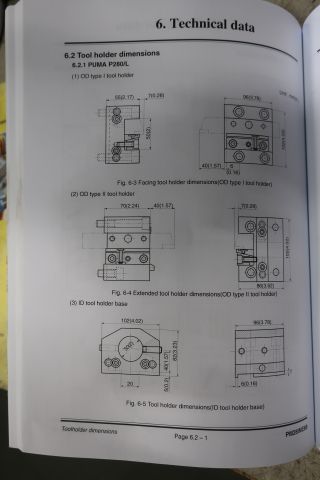 469282-21 CNC lathe Doosan Puma 280 LM *Updated information*